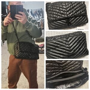 Rebecca Minkoff Black Quilted Crossbody Bag